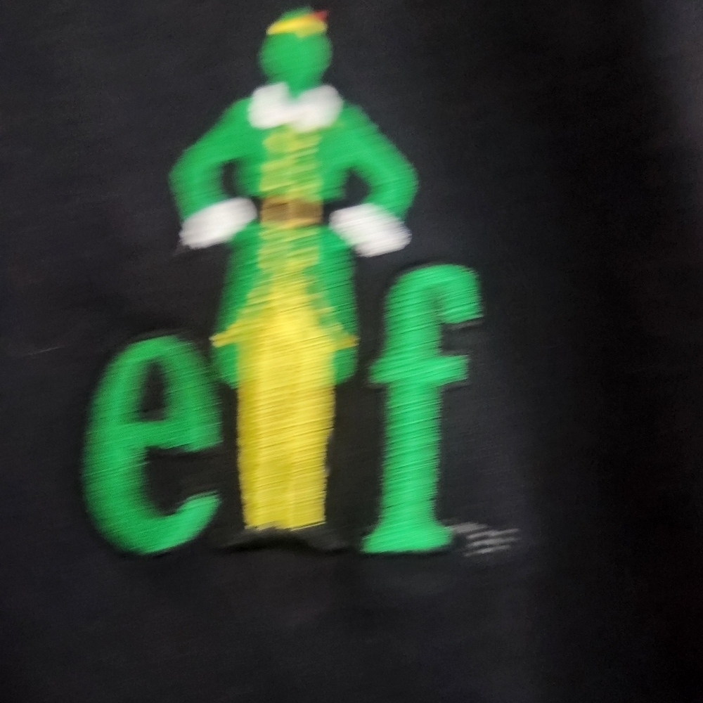 Warner bros Elf movie Holiday christmas shirt nwt mens xl - Picture 2 of 9